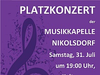 Samstag, 31.07. 19:00 Uhr, Kulturarena Nikolsdorf