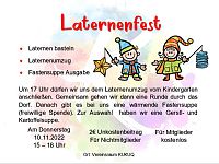 Laternenfest 10.11.2022