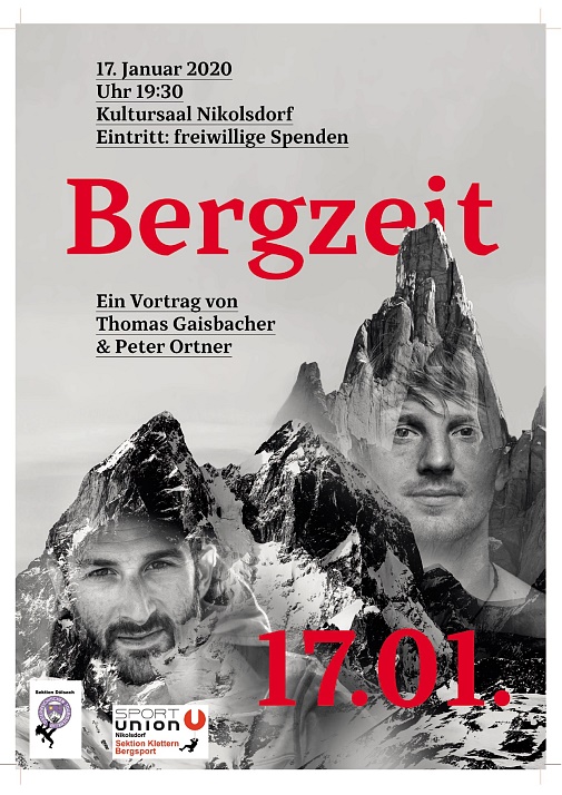 Plakat Bergzeit