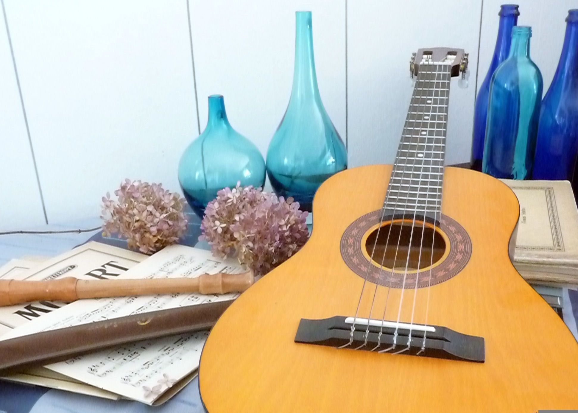 Flöte und Gitarre