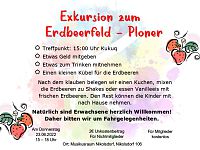 Exkursion zum Erdbeerfeld 23.06.2022