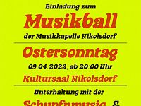 So 09.04. Musikball 2023 der MK Nikolsdorf