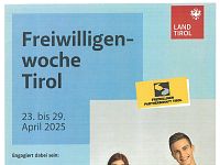 23.-29.04. - Freiwilligenwoche TIROL