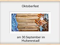 Sa 30.09. Oktoberfest Multererstadl
