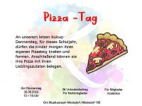 Pizza-Tag 30.6.2022