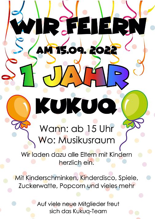 1 Jahr Kukuq