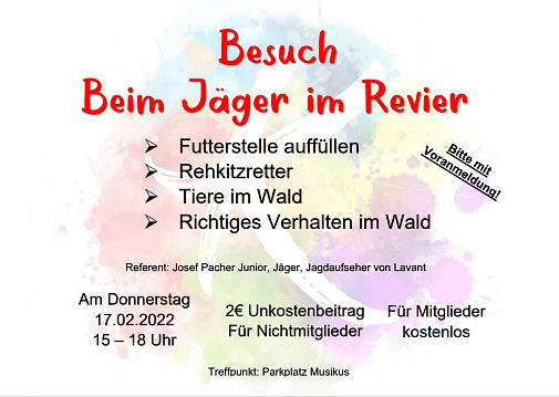 Besuch beim Jäger