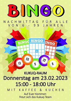 Bingo Plakat