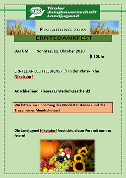 erntedonk es richtige
