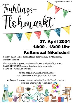 Flohmarkt Flyer 2024