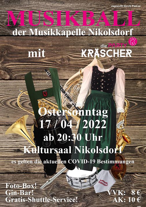 Musikball-Flyer