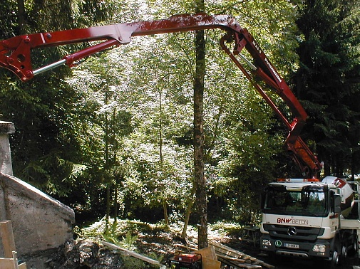 Pumpe ausfahren