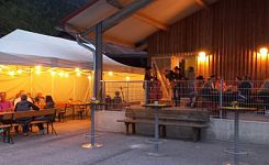 ...langsam wird es Abend in den Bergen