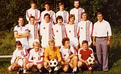 Fußballmannschaft 1974