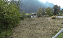 Grundaushub Wohnanlage Mesner Mühle