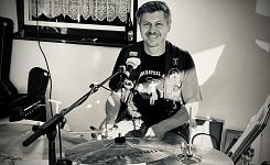 Jenky (The Spoonman) gaaaanz entspannt, wie immer...