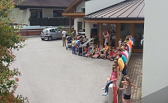 Räumungsübung Volksschule Nikolsdorf Juni 14