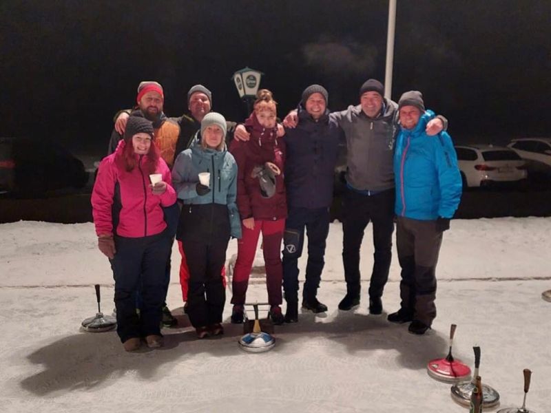 Gruppenbild Eisturnier