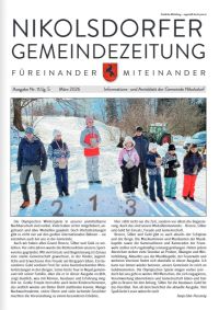 Gemeindezeitung Ausgabe März 2026
