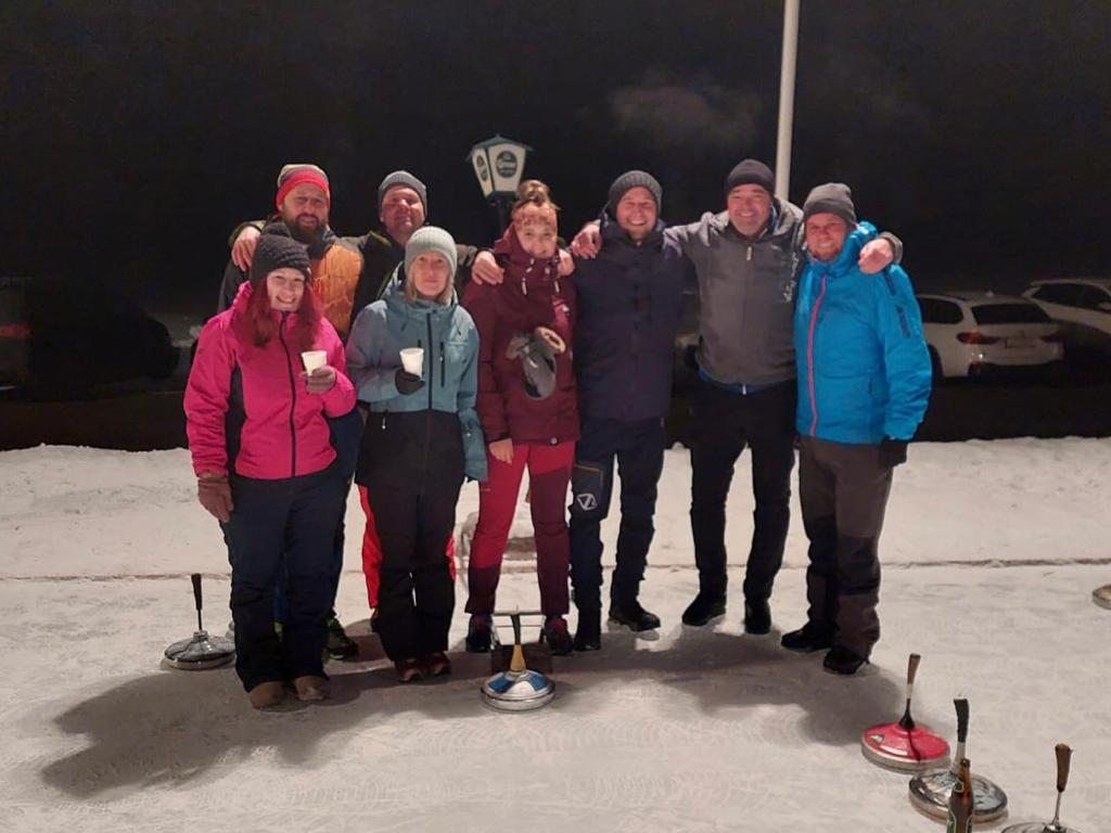 Gruppenbild Eisturnier